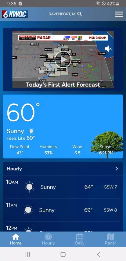 KWQC First Alert Weather截图